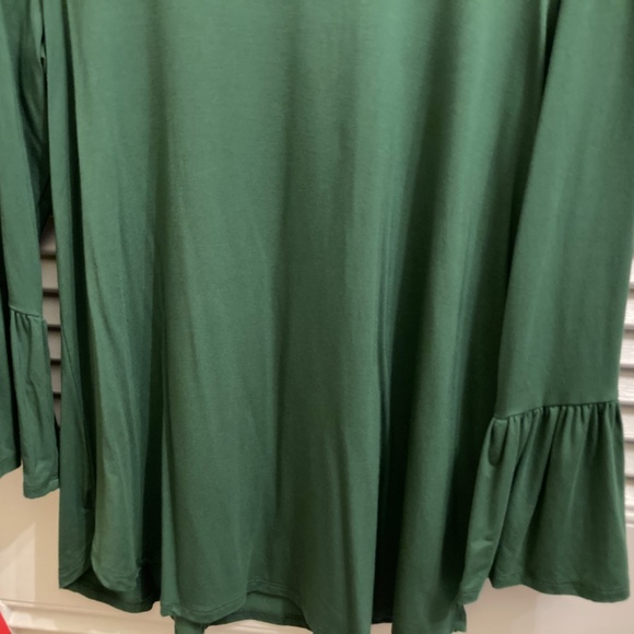 Susan Graver Every Day Liquid Knit Bateau-Neck Bell Sleeve Top - Picture 4 of 4